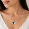 The Monochrome Artistic Fish Pendant